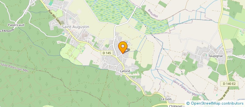 localisation de l'entreprise MONSIEUR LAURENT DAYRAUT  SAINT-AUGUSTIN