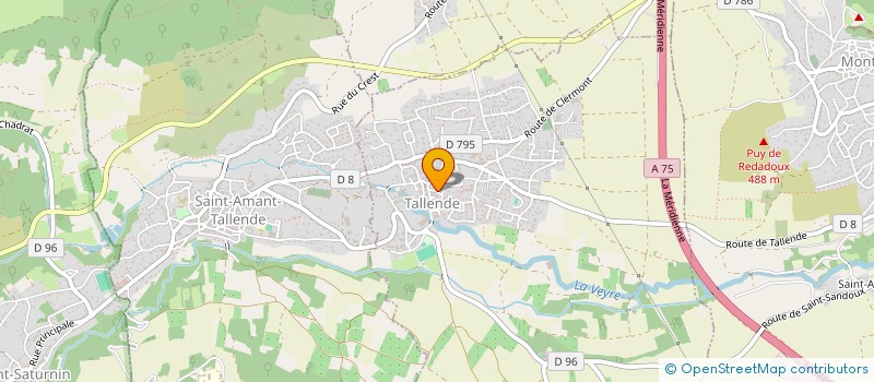 localisation de l'entreprise MONSIEUR LAURENT DE AGUAR  TALLENDE