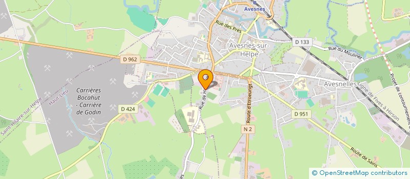 localisation de l'entreprise MONSIEUR LAURENT DE BISSCHOP à AVESNELLES