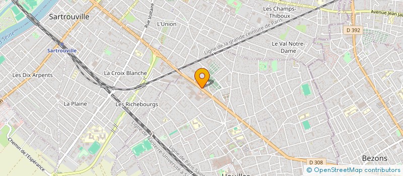 localisation de l'entreprise MONSIEUR LAURENT DE CAMPOS NAVARRO D'ANDRADE  HOUILLES