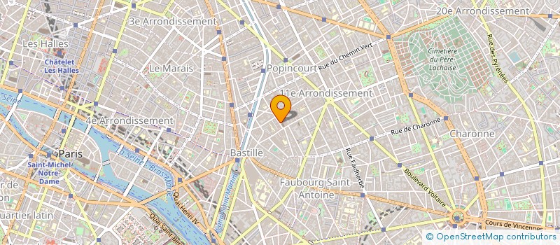 localisation de l'entreprise MONSIEUR LAURENT DE CARNIERE  PARIS