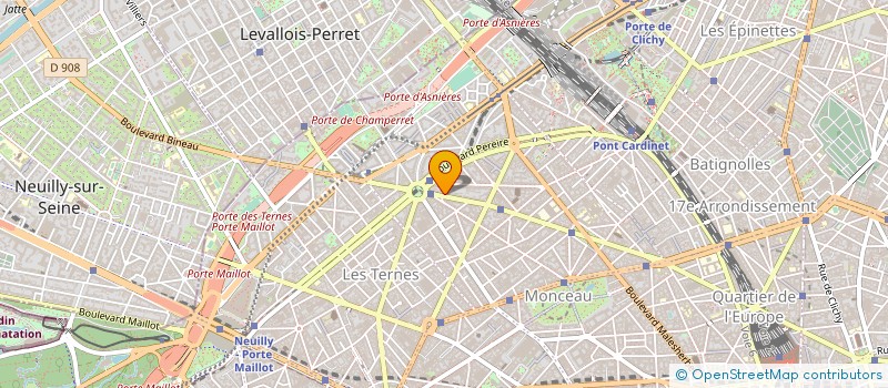 localisation de l'entreprise MONSIEUR LAURENT DE CHARETTE  PARIS