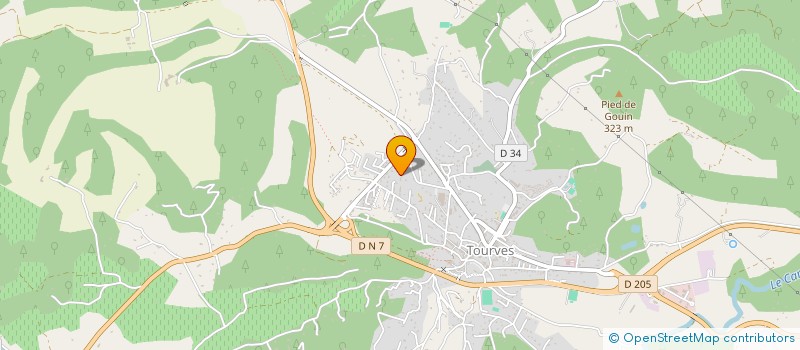 localisation de l'entreprise MONSIEUR LAURENT DE GUERNON à TOURVES