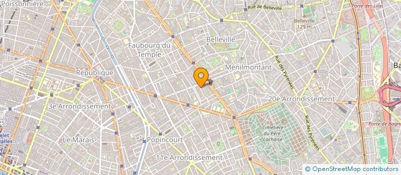 localisation de l'entreprise MONSIEUR LAURENT DE OLIVEIRA  PARIS 11