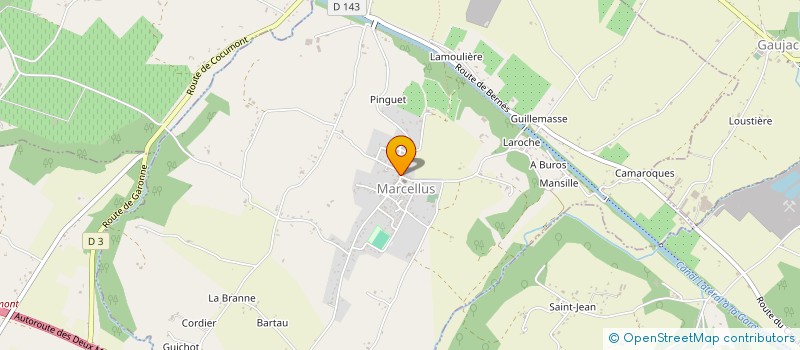 localisation de l'entreprise MONSIEUR LAURENT DE REGNAULD DE LA SOUDIERE  BEAUPUY