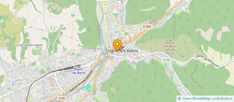 localisation de l'entreprise MONSIEUR LAURENT DE SAINT-NICOLAS à DIGNE-LES-BAINS