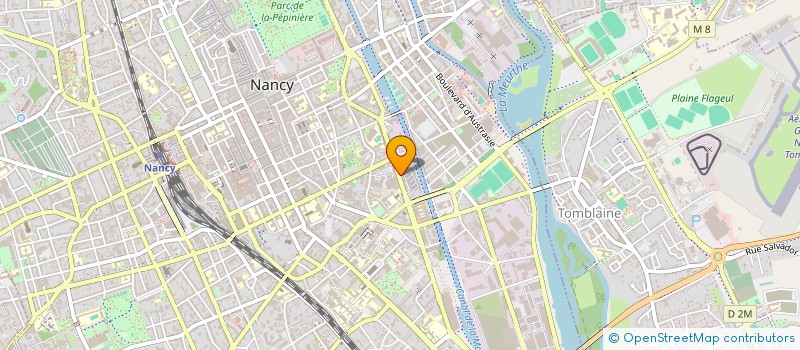 localisation de l'entreprise MONSIEUR LAURENT DEBEAUVAIS  NANCY