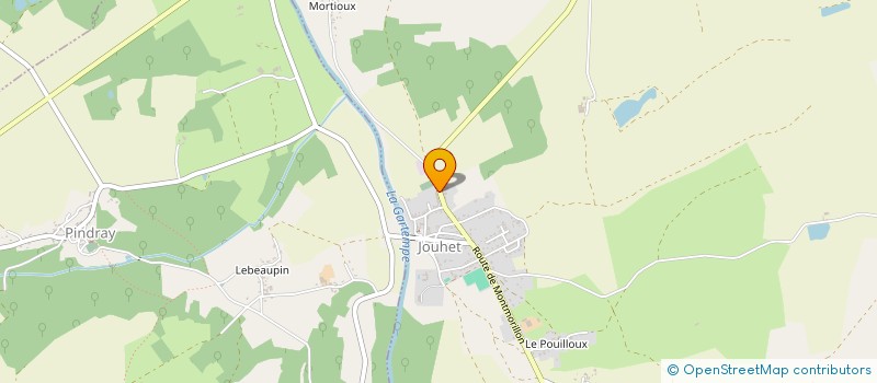 localisation de l'entreprise MONSIEUR LAURENT DEBIAIS  JOUHET