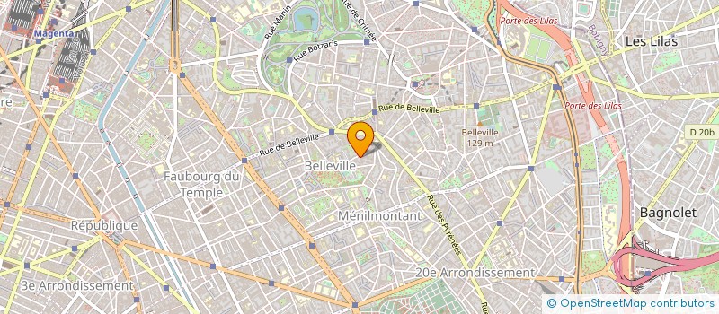 localisation de l'entreprise MONSIEUR LAURENT DEBOUVERIE  PARIS