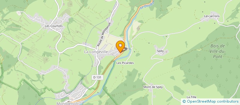 localisation de l'entreprise MONSIEUR LAURENT DEBRAY  VILLE-DU-PONT