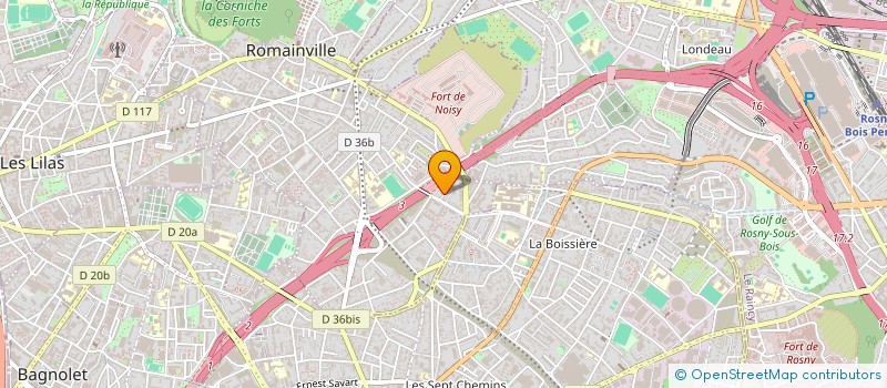 localisation de l'entreprise MONSIEUR LAURENT DEBRAY à ROMAINVILLE
