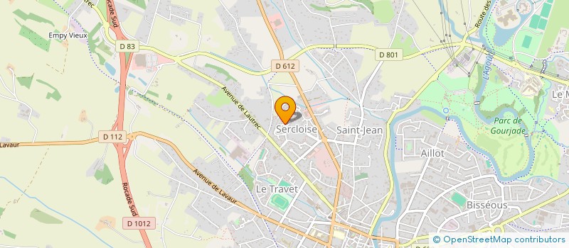 localisation de l'entreprise MONSIEUR LAURENT DECHAUT  CASTRES