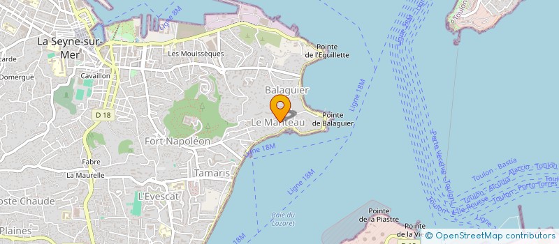 localisation de l'entreprise MONSIEUR LAURENT DECHEZLEPRETRE à LA SEYNE-SUR-MER