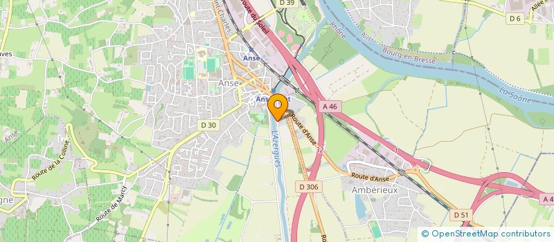 localisation de l'entreprise MONSIEUR LAURENT DECRUCQ  ANSE