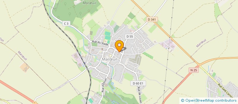 localisation de l'entreprise MONSIEUR LAURENT DEFACHE  MARUIL