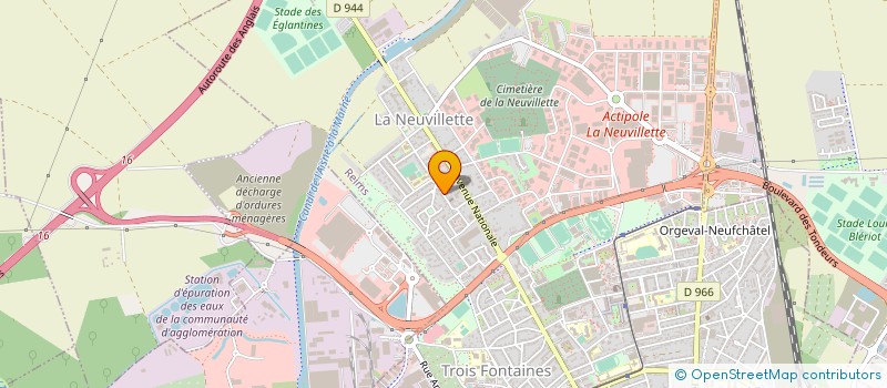 localisation de l'entreprise MONSIEUR LAURENT DEFOSSEZ  REIMS