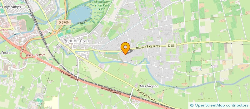 localisation de l'entreprise MONSIEUR LAURENT DEHEPPE  ARLES