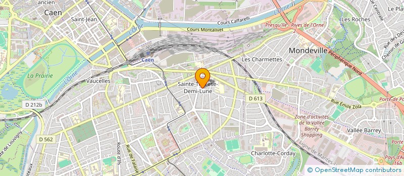 localisation de l'entreprise MONSIEUR LAURENT DELABOUGLISE à CAEN