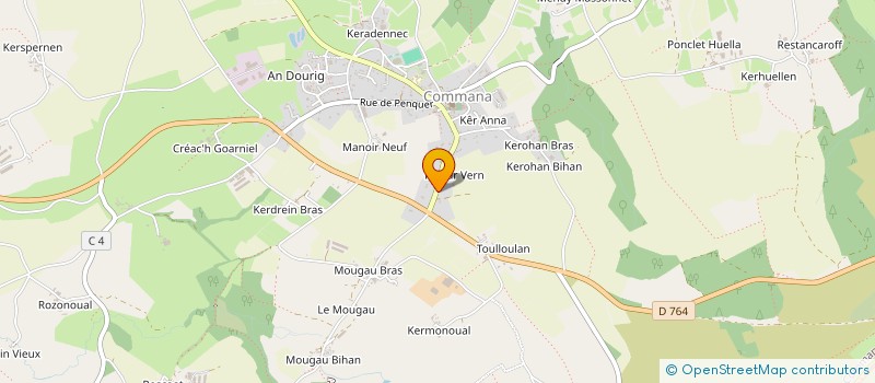 localisation de l'entreprise MONSIEUR LAURENT DELACOUR  COMMANA