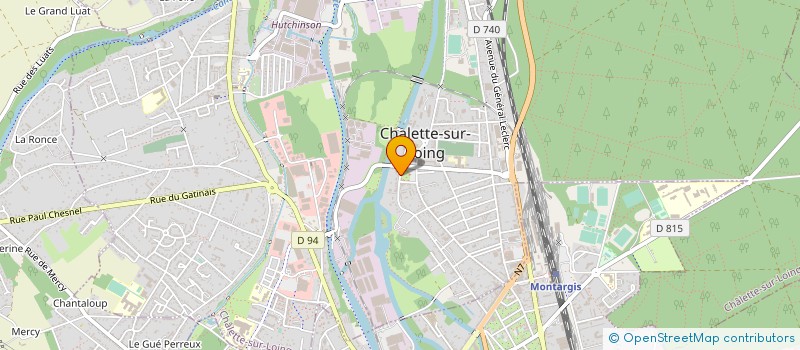 localisation de l'entreprise MONSIEUR LAURENT DELACROIX à CHALETTE-SUR-LOING