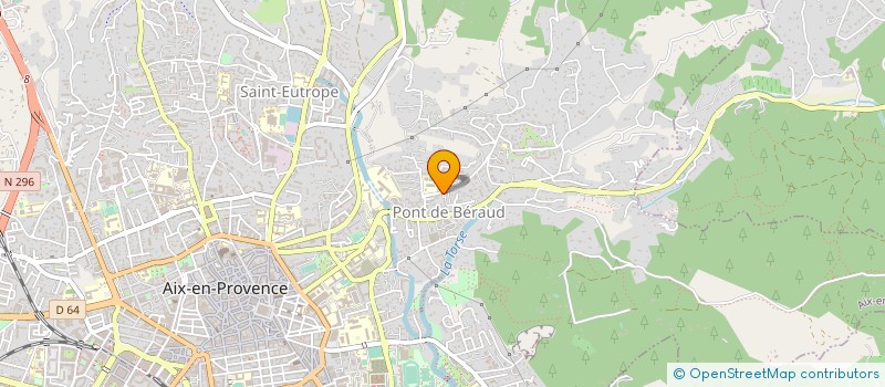 localisation de l'entreprise MONSIEUR LAURENT DELACROSE  AIX-EN-PROVENCE