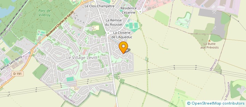 localisation de l'entreprise MONSIEUR LAURENT DELAGE à MENNECY