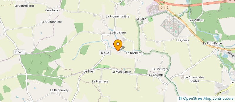 localisation de l'entreprise MONSIEUR LAURENT DELAHAYE à LARRE
