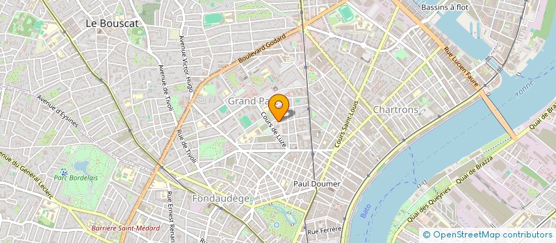 localisation de l'entreprise MONSIEUR LAURENT DELANNAY à BORDEAUX