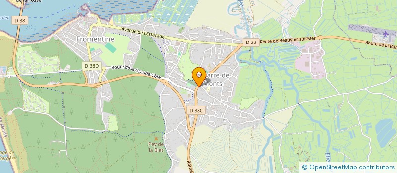 localisation de l'entreprise MONSIEUR LAURENT DELANNOY  LA BARRE-DE-MONTS