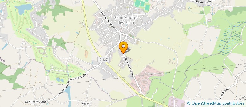 localisation de l'entreprise MONSIEUR LAURENT DELANOUE  SAINT-ANDRE-DES-EAUX