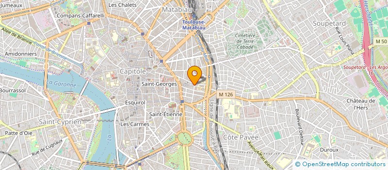 localisation de l'entreprise MONSIEUR LAURENT DELAUNE  TOULOUSE