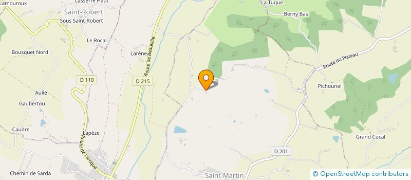 localisation de l'entreprise MONSIEUR LAURENT DELBOSQ  SAINT MARTIN DE BEAUVILLE