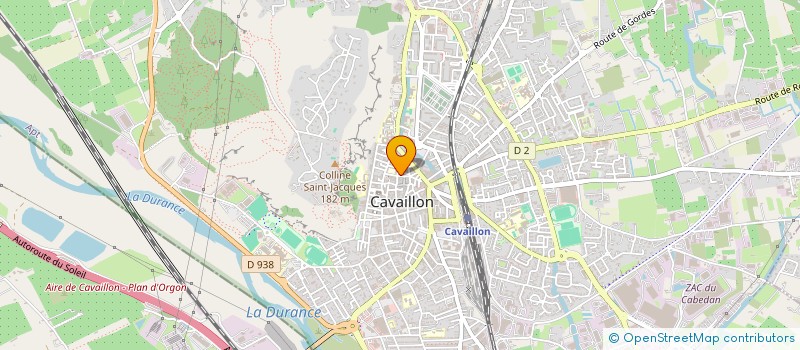 localisation de l'entreprise MONSIEUR LAURENT DELCHAMBRE  CAVAILLON