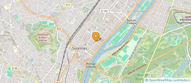 localisation de l'entreprise MONSIEUR LAURENT DELCHAMBRE à SURESNES