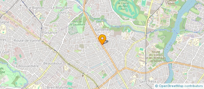 localisation de l'entreprise MONSIEUR LAURENT DELEPINE à NANTES