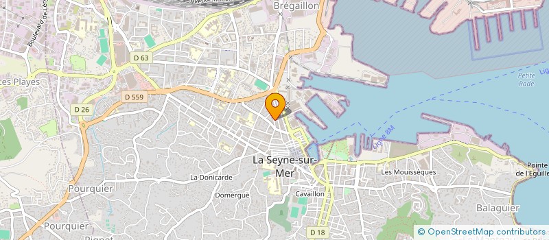 localisation de l'entreprise MONSIEUR LAURENT DELESTRE à LA SEYNE-SUR-MER