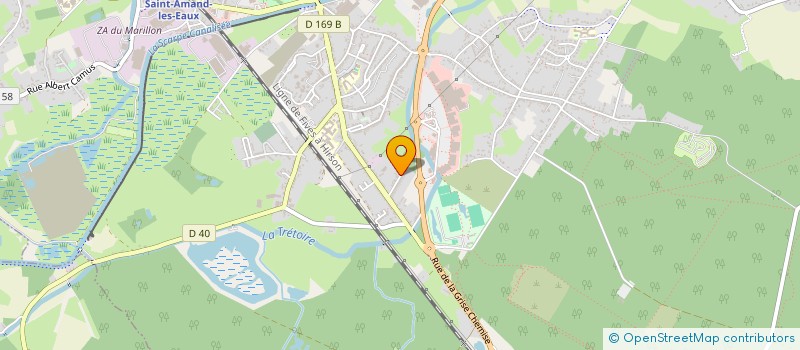 localisation de l'entreprise MONSIEUR LAURENT DELFERIERE à SAINT-AMAND-LES-EAUX