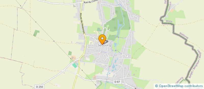 localisation de l'entreprise MONSIEUR LAURENT DELFOSSE à SEBOURG
