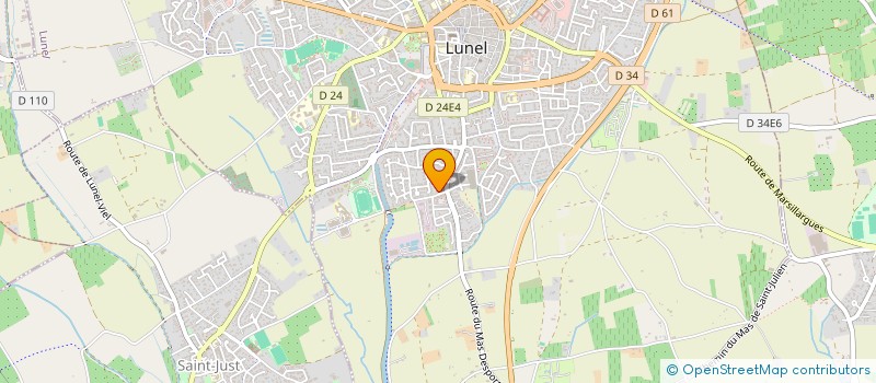 localisation de l'entreprise MONSIEUR LAURENT DELOYE  LUNEL