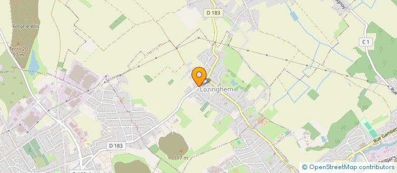 localisation de l'entreprise MONSIEUR LAURENT DELVOYE  LOZINGHEM