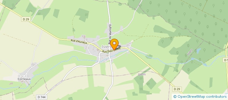 localisation de l'entreprise MONSIEUR LAURENT DEMONCEAUX  IVIERS