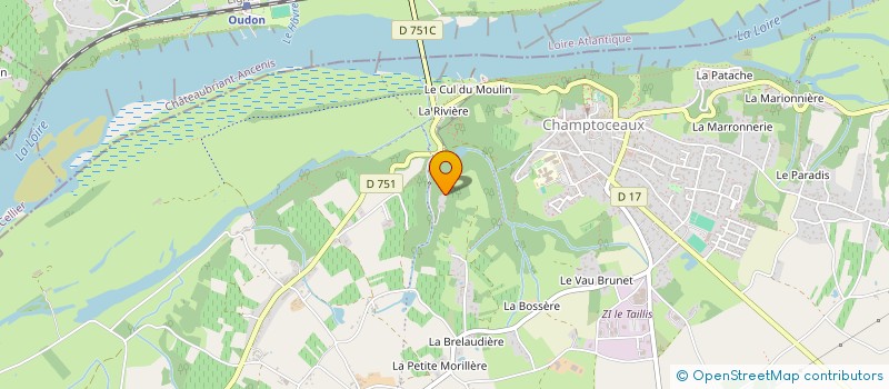 localisation de l'entreprise MONSIEUR LAURENT DEMONCHY  OREE D'ANJOU