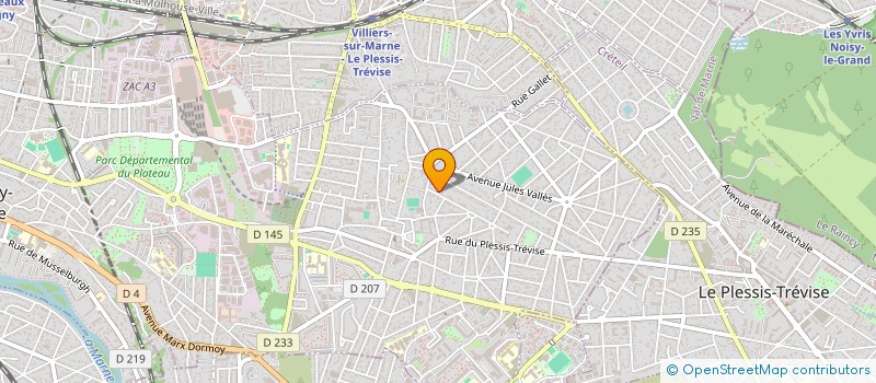 localisation de l'entreprise MONSIEUR LAURENT DEMOUGEOT à CHAMPIGNY-SUR-MARNE