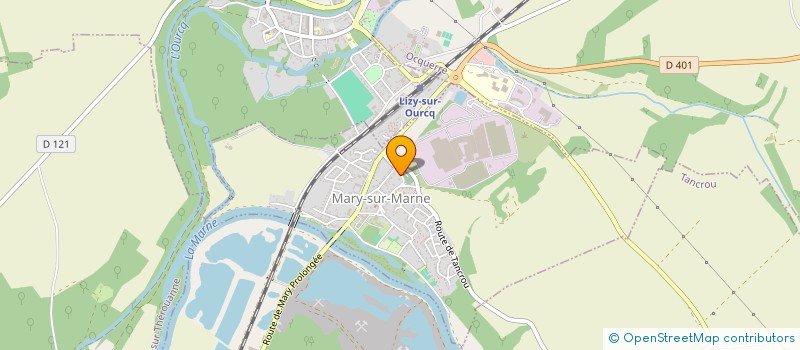 localisation de l'entreprise MONSIEUR LAURENT DENEUX  MARY-SUR-MARNE