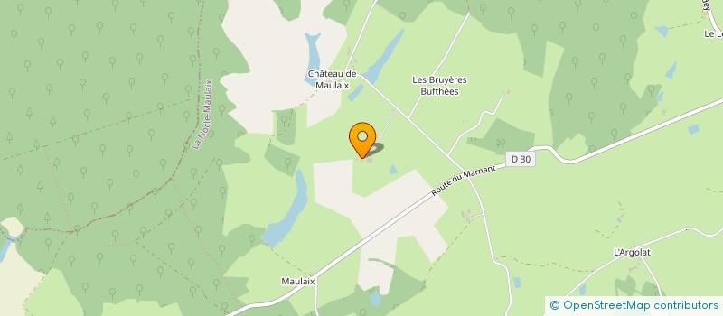 localisation de l'entreprise MONSIEUR LAURENT DENEUX à MONTAMBERT