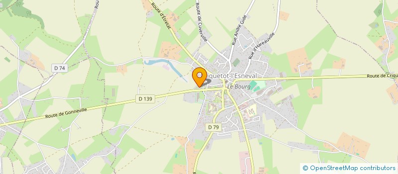 localisation de l'entreprise MONSIEUR LAURENT DENIS  CRIQUETOT-L'ESNEVAL