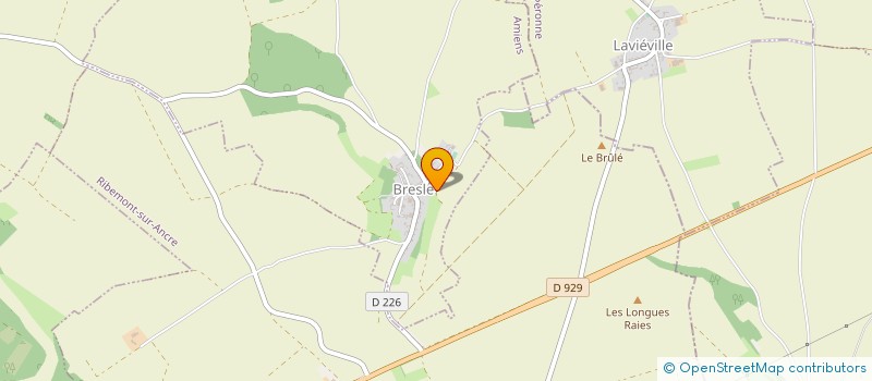 localisation de l'entreprise MONSIEUR LAURENT DENIS  BRESLE