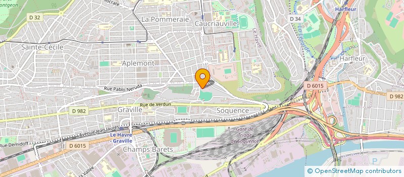 localisation de l'entreprise MONSIEUR LAURENT DENIS à LE HAVRE