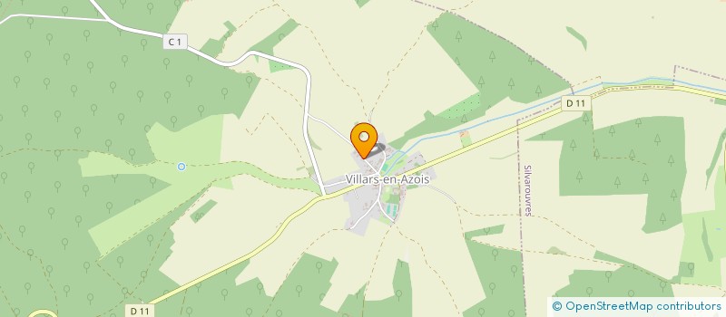 localisation de l'entreprise MONSIEUR LAURENT DENY à VILLARS-EN-AZOIS
