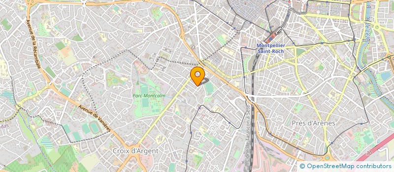 localisation de l'entreprise MONSIEUR LAURENT DEPECKER à MONTPELLIER